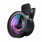 Universal Clip Mobile Phone Lens 0.45X Super Wide Angle Photo Lens for Apple Iphone cell phone camera lens