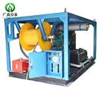 South Africa diesel 121kw sewer drain pipeline cleaning equipment machine