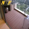 Teak swimming pool anti-slip barefoot outdoor wood plastic composite wpc decking