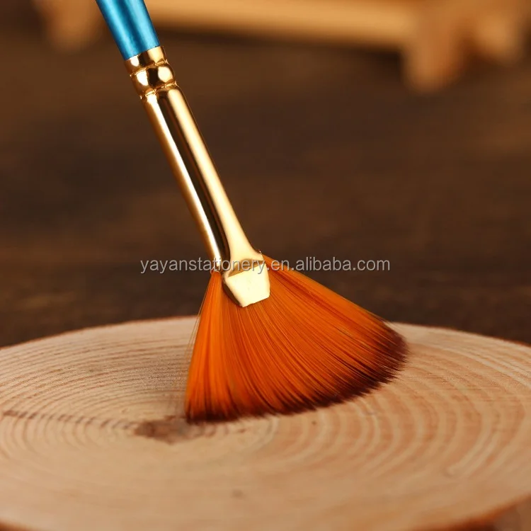 acrylic paint brushes