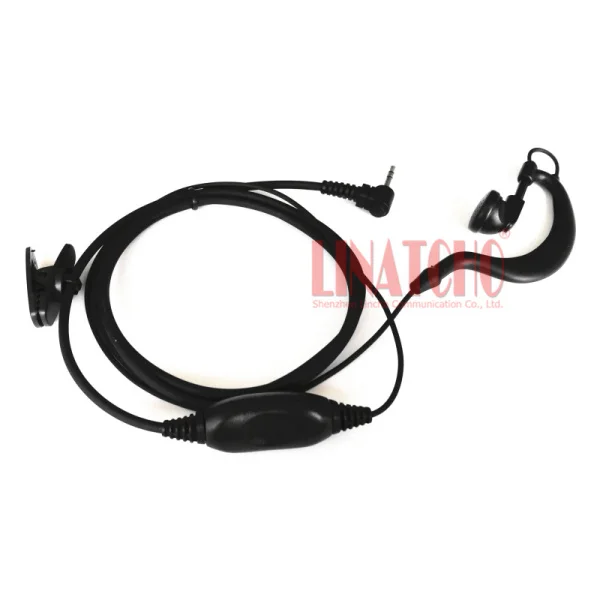 2.5MM PIN walkie talkie T5410 T5412 T5420 earhook earphone with mic - ANKUX.COM