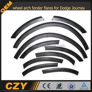 abs wheel arch fender flares