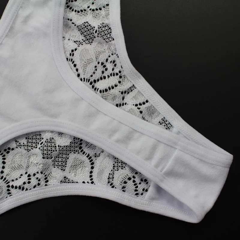 Stock Women bowknot Sey G-String Thongs Fashion Intimates Briefs Women Lace Underwear Breathable Lingerie Summer Style Girls Pan