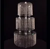 Well Designed crystal vase big home decoration beaded vases for wholesale