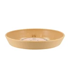 Home garden round plastic plant flower pot tray