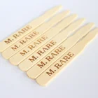 Sticks Stick 144MM Bamboo Popsicle Sticks Ice Cream Wooden Stick