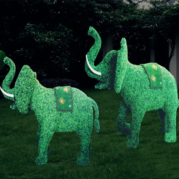 LSD-1207381 tel hayvan topiary, büyük dekoratif hayvanlar topiary kapalı veya açık için