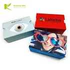 Fancy Design Folded Google cardboard 3D vr Virtual Reality glasses for promotional gifts