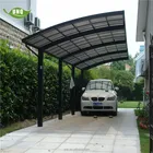 Polycarbonate car garage tents/car parking shade/car parking shed