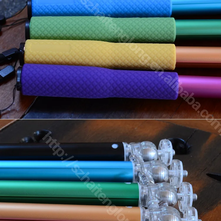 2014 Deluxe Camera compatible selfie tongsis monopod with bluetooth