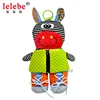 lelebe 2019 plush animal educational games dress up preschool teaching aids children toy with best selling baby product