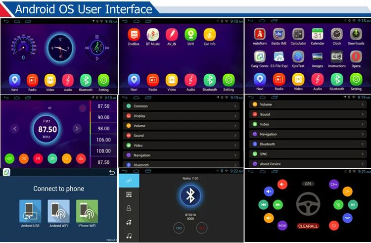 car gps navigation android ui