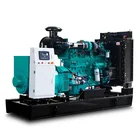 AC 3 phase silent diesel power generators 350kw with Cummins engine NTAA855-G7A silenced genset 437.5kva prices