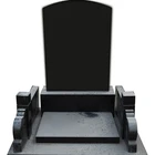 Best Price Shanxi Black Granite Gravestone