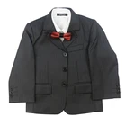 Üst Satış 100% Polyester Şerit Üç Adet Çocuk Boys Boys Düğün Için Takımları
