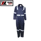EN11612 100 Cotton Working Flame Retardant Clothing With Reflective Tapes