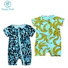 Wholesale infant zipper unisex baby clothes romper clothing