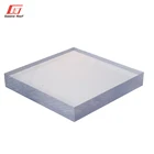 Customized Color uv coating skylight roofing brown uv blocking polycarbonate solid sheet