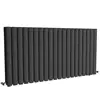 600*1180 mm Anthracite Oval Steel Home Heating Radiator Panel
