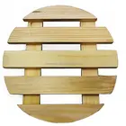Pot Wood Plant Pot Roller FSC Flower Pot Mover Trolley Wooden Plant Pot Trolley Plant Pot Roller