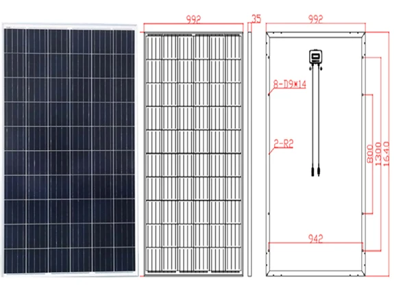 265W solar panel Polycrystalline type for on-grid solar system
