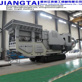 Factory Price Tracked Mounted Mobile Jaw Crushing Plant For Sale