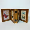 Creative Folding Solid Wooden Picture Frame Home Decor Photo Display