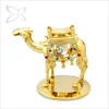 Crystocraft Specialised Vintage Gold Plated Metal Crystal Camels figurines with Crystals from Swarovski Home Decoration Ideas