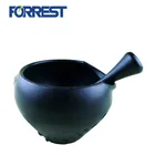 15cm cheap Chinese cast iron Garlic Roaster pot