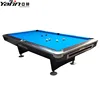 Imported solid wood 9 ball pool table American billiards table with best price