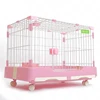 2 Door high quality iron dog cage design Crate Various of Metal dog Pet cage