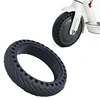 wholesale 8.5 Inch Black Pattern off road scooter tire for M365Explosion-proof Honeycomb electric scooter solid tire wheel