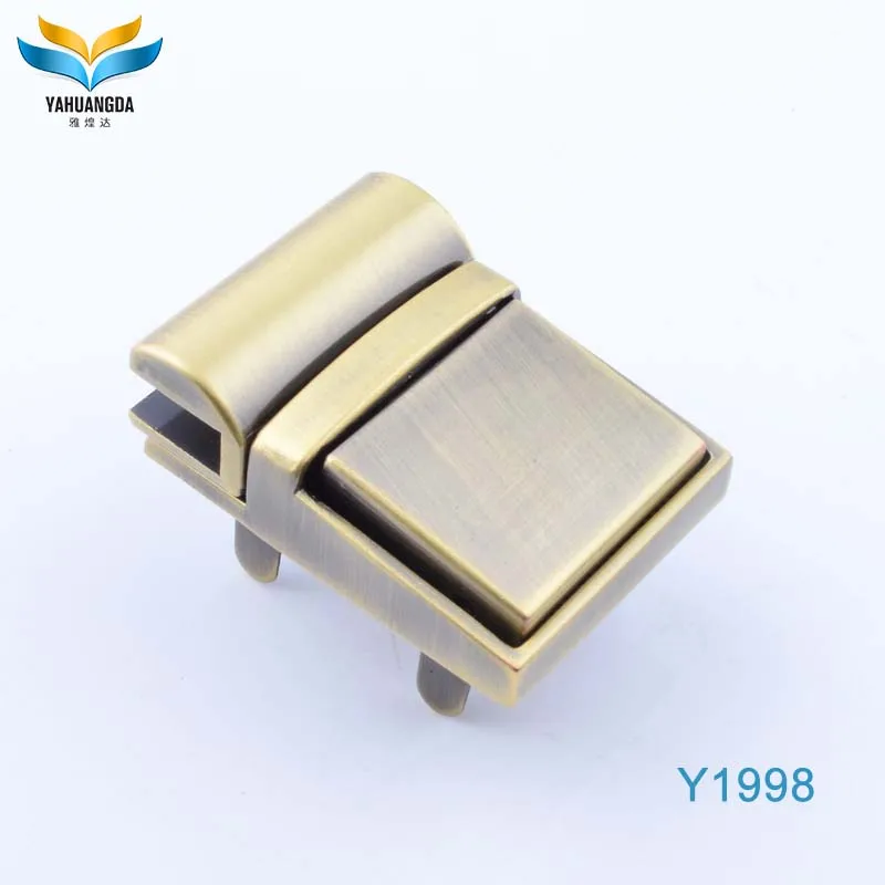 high end handbag turn lock or purse lock bag hardware accessories