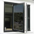 Australian Standard aluminium windows folding glass window ventilation bifold window