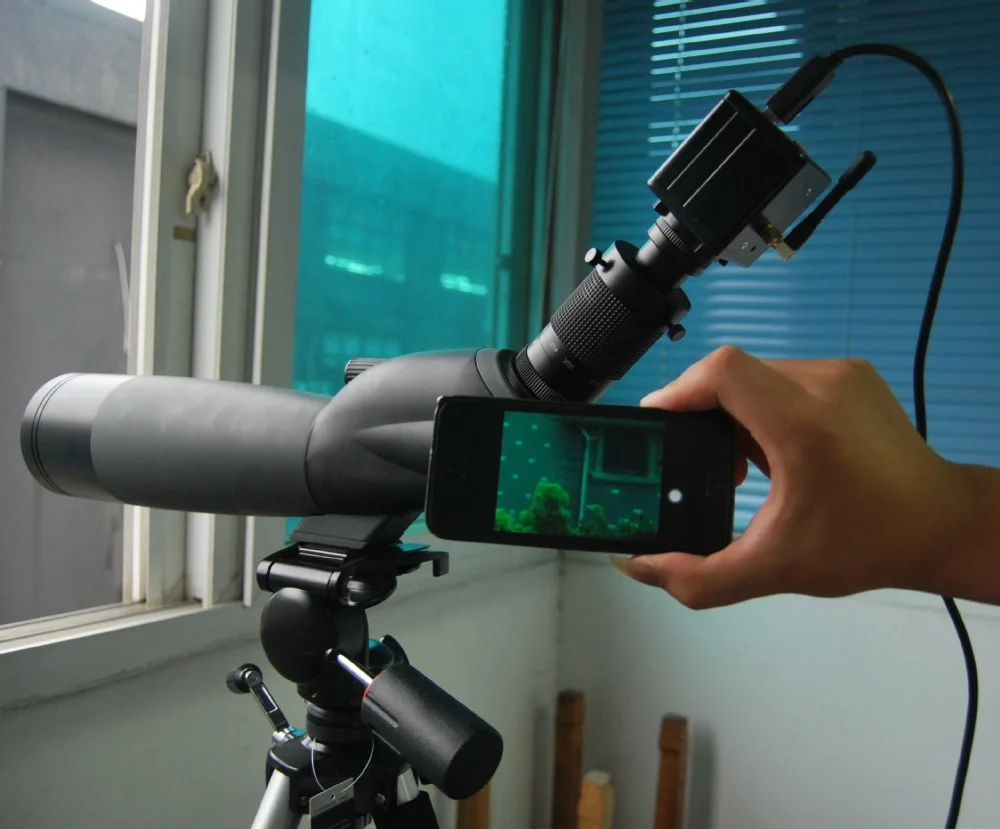 HD working with iPhone and iPad Wifi and USB zoom digital and video