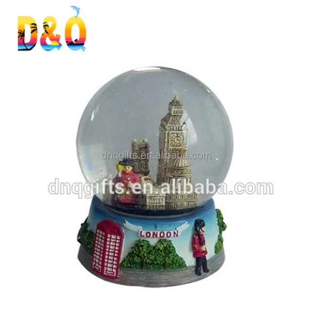 london souvenirs gift snow globes polyresin city snow globe