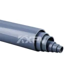 High Pressure PN16 Round Black Tube Types Of PVC Plastic CPVC Water Pipe