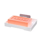 ABS Plastic Soap Case Holder Saver Box Storage Organizer Rack