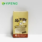 Custom Cheap Fast Food Pack Bakery Bread Packaging Bulk Brown Kraft Paper Packaging Bag With Window