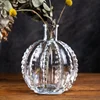 Wholesale Modern home decor glass flower vase/ clear glass vase for decoration