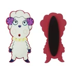 Custom Animal Silicone Fridge Magnet Cute soft toy pvc custom cartoon fridge magnets