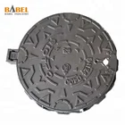 EN124 -2 D400 dia 800 ductile iron casting round manhole cover price
