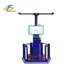 Indoor amusement park VR walker gun shooting game 9D VR simulator with vr headset