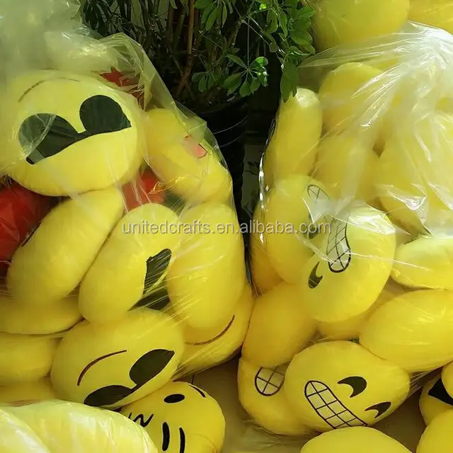 funny emoji cushion