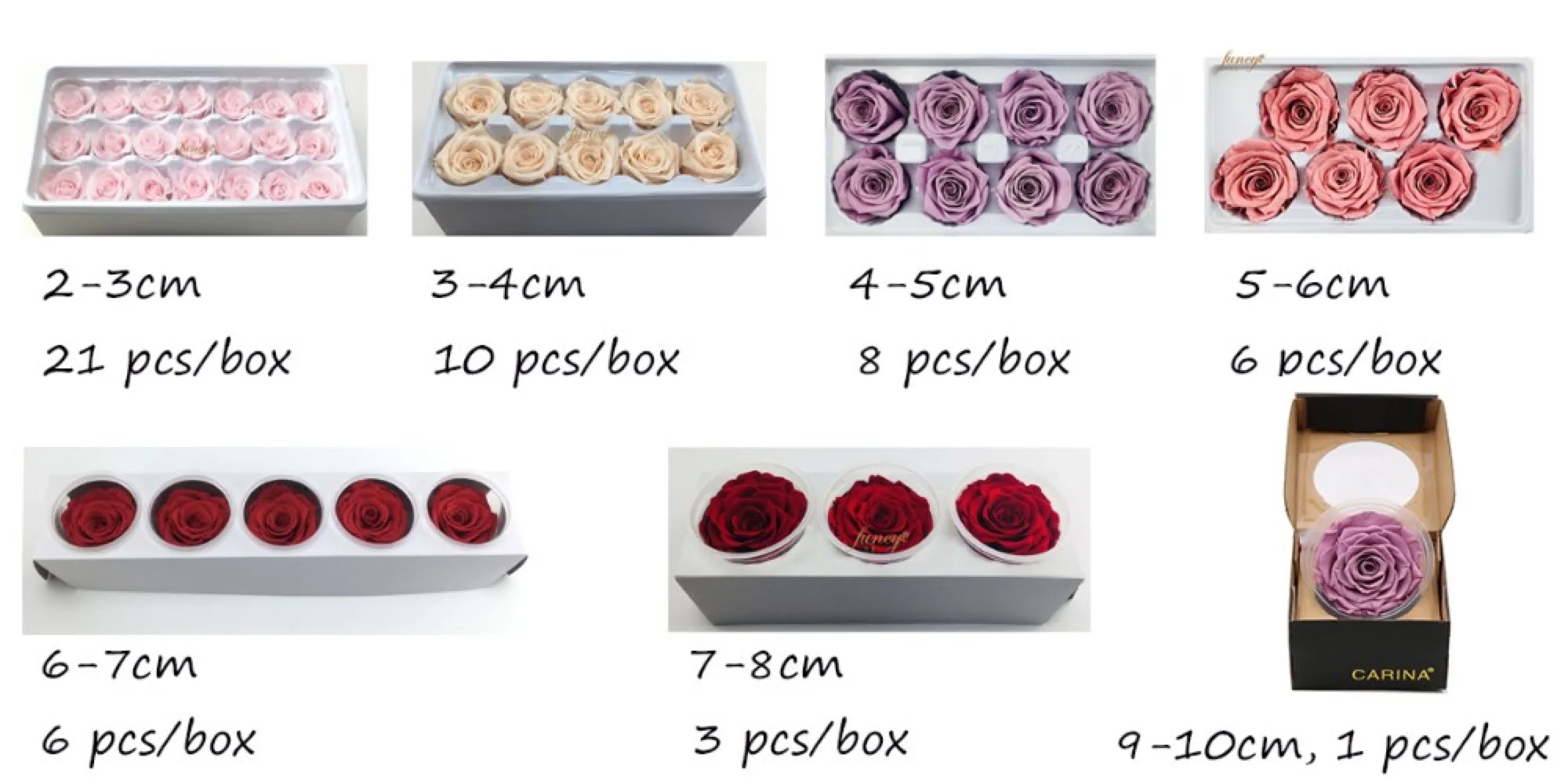 best gift to girlfriend luxury preserved rose flower in box, 99
