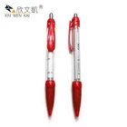 Free Sample Advertising Promotional Pull Out Plastic Banner Ball Pen