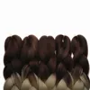 Best extensions ombre color jumbo braiding hair, ombre hair extension, synthetic hair