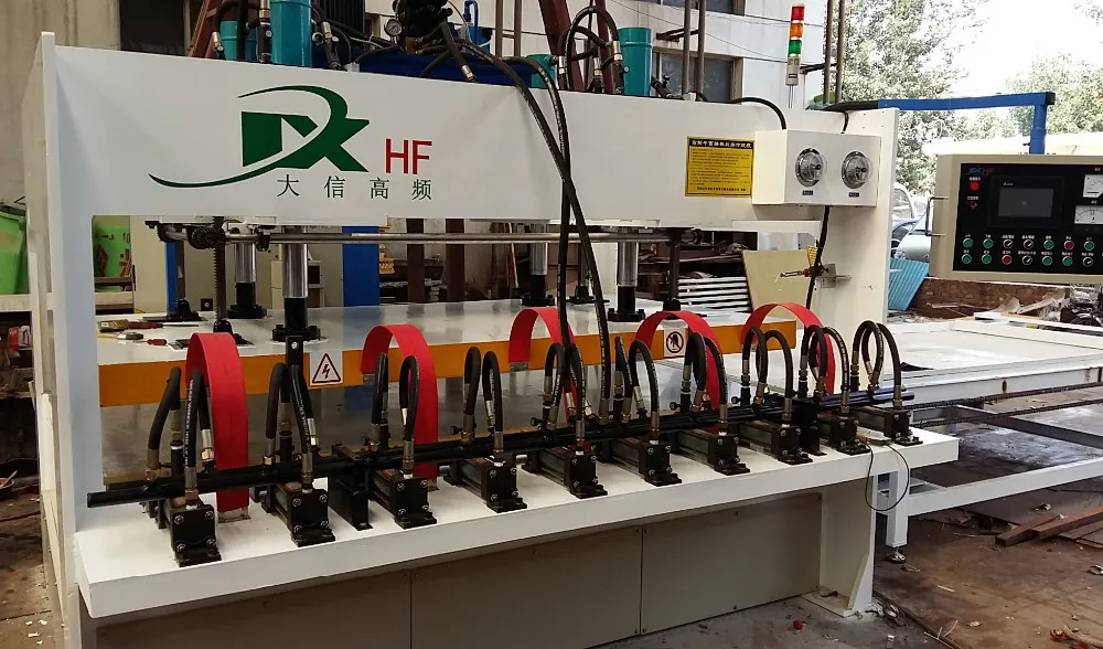 High frequency bending wood board joint multi-functional machine