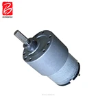 12v DC Brush Gear Motor With Dual Shaft Gearbox 12V 10W DC Motor