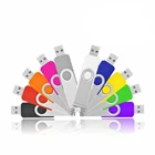 4gb 8gb 16gb 32gb Colourful Swivel USB Flash Drive with customized logo